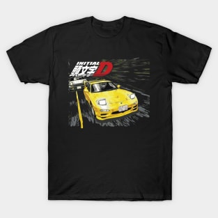 FD3S VS AE86 NIGHT TOUGE DRIFTING T-Shirt